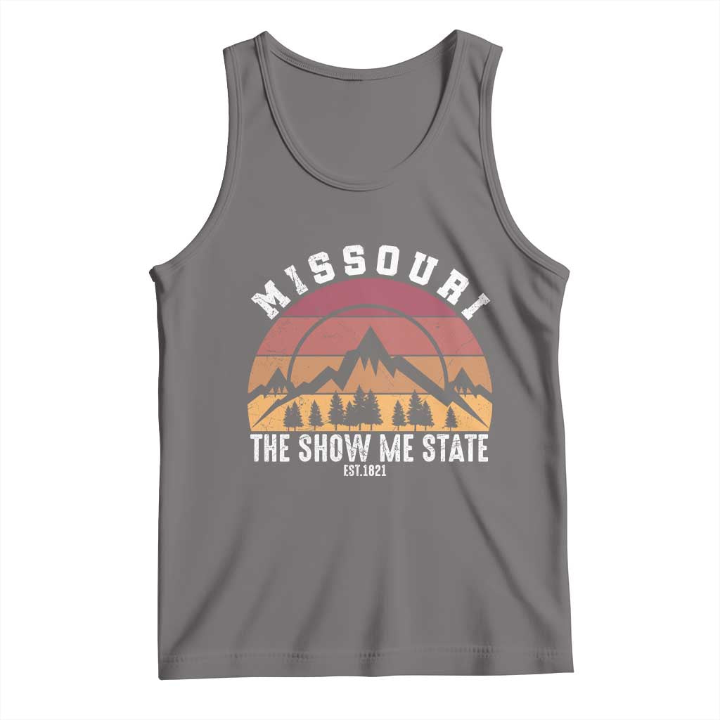 Vintage Missouri Travel Tank Top The Show Me State Pride