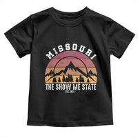 Vintage Missouri Travel Toddler T Shirt The Show Me State Pride