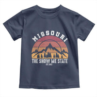Vintage Missouri Travel Toddler T Shirt The Show Me State Pride