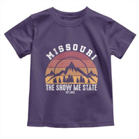 Vintage Missouri Travel Toddler T Shirt The Show Me State Pride