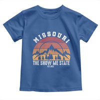 Vintage Missouri Travel Toddler T Shirt The Show Me State Pride
