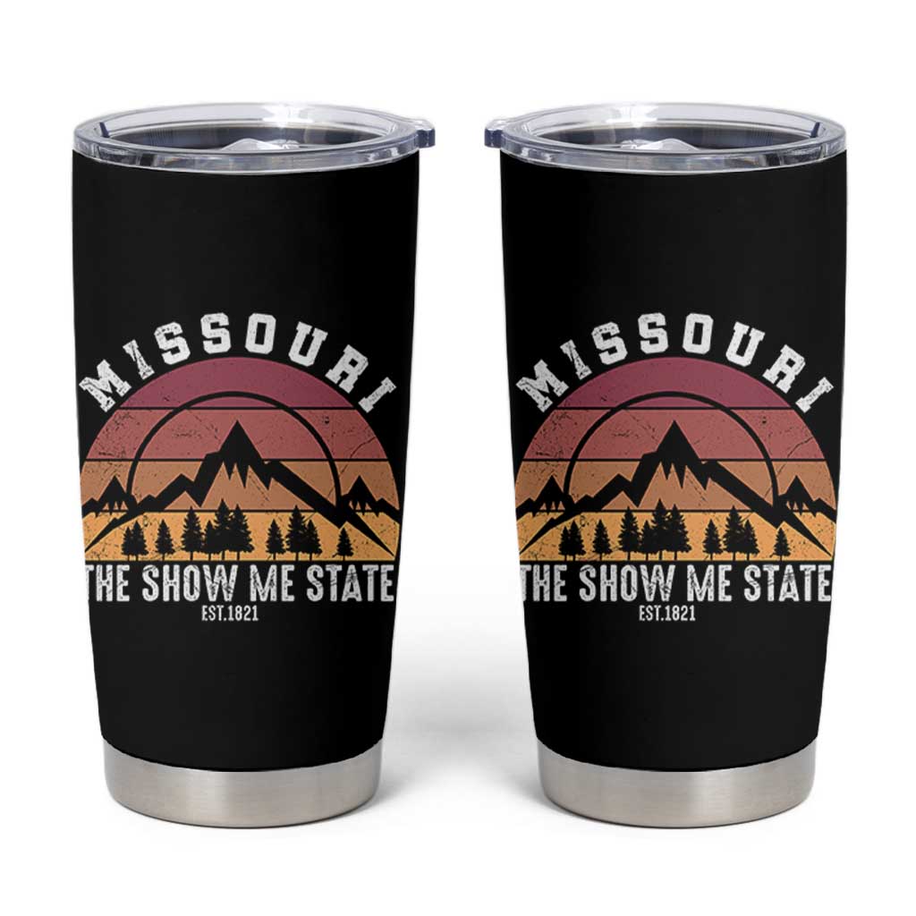 Vintage Missouri Travel Tumbler Cup The Show Me State Pride
