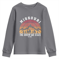 Vintage Missouri Travel Youth Sweatshirt The Show Me State Pride