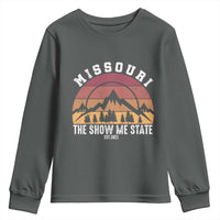 Vintage Missouri Travel Youth Sweatshirt The Show Me State Pride