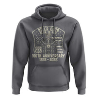 Vintage Biker Club Born To Ride Hoodie 100th Anniversary Mother Road
