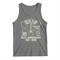 Vintage Biker Club Born To Ride Tank Top 100th Anniversary Mother Road