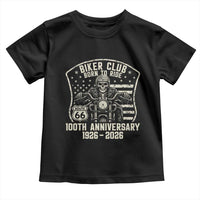 Vintage Biker Club Born To Ride Toddler T Shirt 100th Anniversary Mother Road