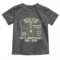 Vintage Biker Club Born To Ride Toddler T Shirt 100th Anniversary Mother Road