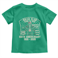 Vintage Biker Club Born To Ride Toddler T Shirt 100th Anniversary Mother Road