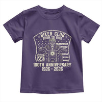 Vintage Biker Club Born To Ride Toddler T Shirt 100th Anniversary Mother Road