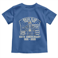 Vintage Biker Club Born To Ride Toddler T Shirt 100th Anniversary Mother Road