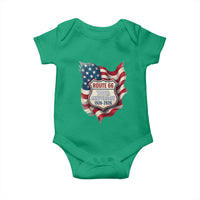 Route Highway 66 Centennial Baby Onesie Vintage American Flag Patriotic Gift