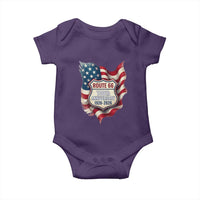 Route Highway 66 Centennial Baby Onesie Vintage American Flag Patriotic Gift