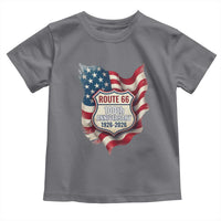 Route Highway 66 Centennial Toddler T Shirt Vintage American Flag Patriotic Gift