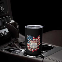 Route Highway 66 Centennial Tumbler Cup Vintage American Flag Patriotic Gift