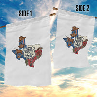 Texas Route Highway 66 Adventure Garden Flag Desert Road Trip Graphic