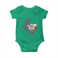 Texas Route Highway 66 Adventure Baby Onesie Desert Road Trip Graphic