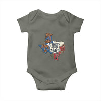 Texas Route Highway 66 Adventure Baby Onesie Desert Road Trip Graphic