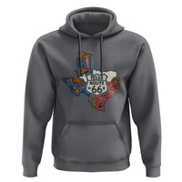 Texas Route Highway 66 Adventure Hoodie Desert Road Trip Graphic