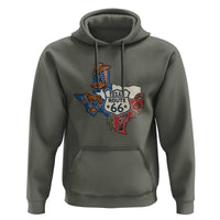 Texas Route Highway 66 Adventure Hoodie Desert Road Trip Graphic