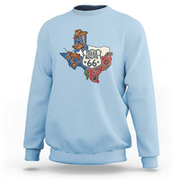 Texas Route Highway 66 Adventure Sweatshirt Desert Road Trip Graphic