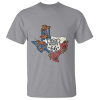 Texas Route Highway 66 Adventure T Shirt Desert Road Trip Graphic