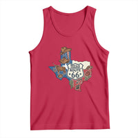 Texas Route Highway 66 Adventure Tank Top Desert Road Trip Graphic