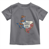 Texas Route Highway 66 Adventure Toddler T Shirt Desert Road Trip Graphic