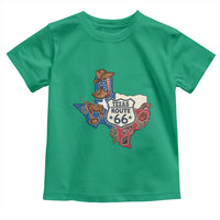 Texas Route Highway 66 Adventure Toddler T Shirt Desert Road Trip Graphic