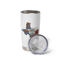 Texas Route Highway 66 Adventure Tumbler Cup Desert Road Trip Graphic