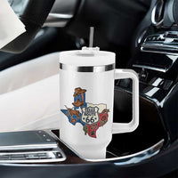 Texas Route Highway 66 Adventure Tumbler With Handle Desert Road Trip Graphic