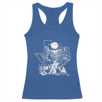 The Mother Road Texas Panhandle Racerback Tank Top Vintage Desert Road Trip