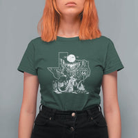 The Mother Road Texas Panhandle T Shirt For Women Vintage Desert Road Trip