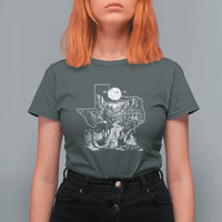 The Mother Road Texas Panhandle T Shirt For Women Vintage Desert Road Trip