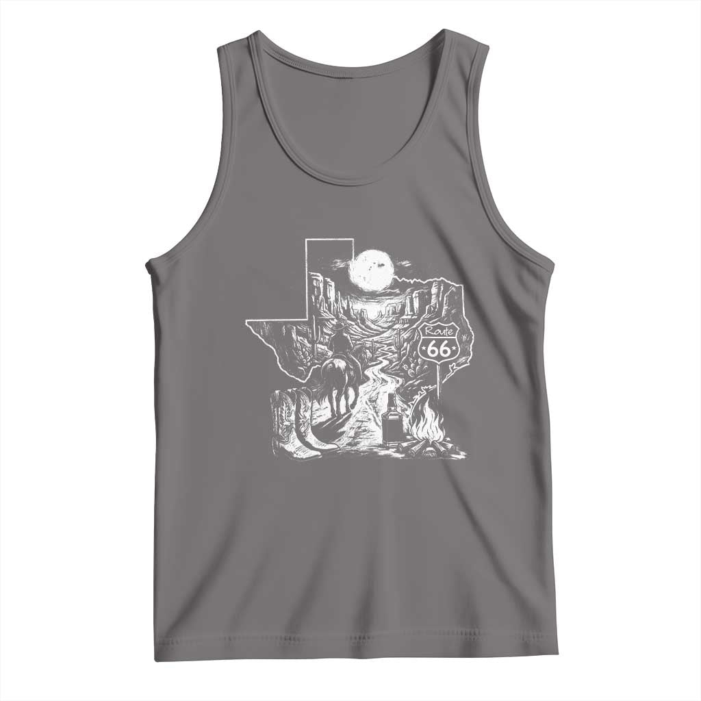 The Mother Road Texas Panhandle Tank Top Vintage Desert Road Trip