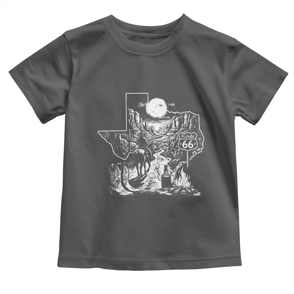 The Mother Road Texas Panhandle Toddler T Shirt Vintage Desert Road Trip