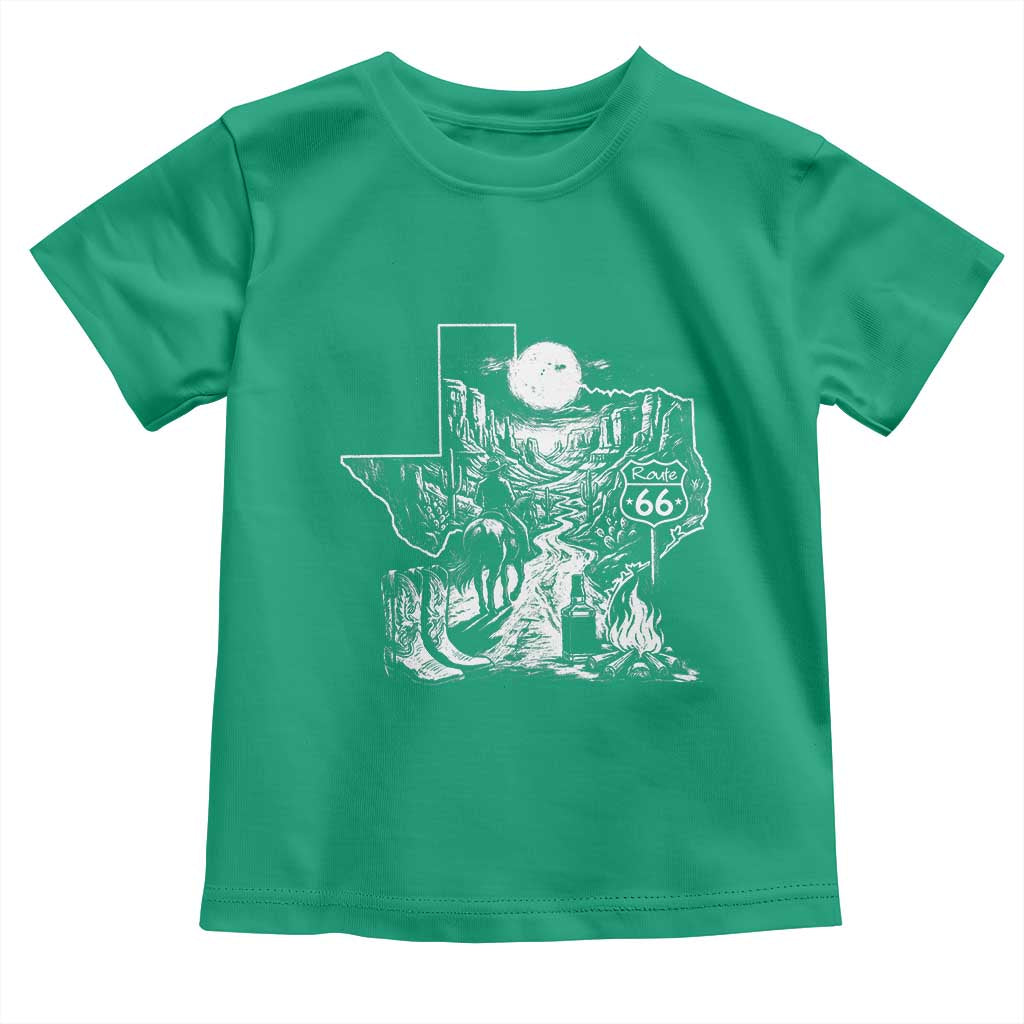 The Mother Road Texas Panhandle Toddler T Shirt Vintage Desert Road Trip