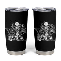 The Mother Road Texas Panhandle Tumbler Cup Vintage Desert Road Trip