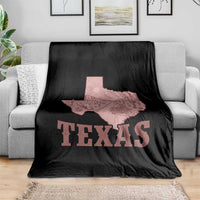 Texas Route Highway 66 Biker Throw Blanket Vintage Biker Road Trip