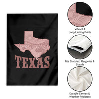 Texas Route Highway 66 Biker Garden Flag Vintage Biker Road Trip