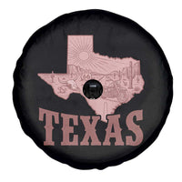 Texas Route Highway 66 Biker Spare Tire Cover Vintage Biker Road Trip