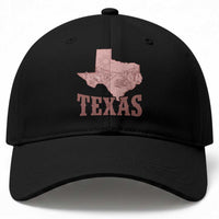 Texas Route Highway 66 Biker Baseball Cap Vintage Biker Road Trip