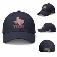Texas Route Highway 66 Biker Baseball Cap Vintage Biker Road Trip