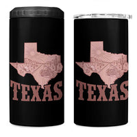 Texas Route Highway 66 Biker 4 in 1 Can Cooler Tumbler Vintage Biker Road Trip