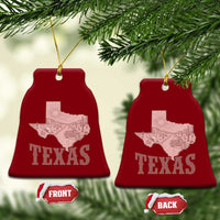 Texas Route Highway 66 Biker Ceramic Ornament Vintage Biker Road Trip