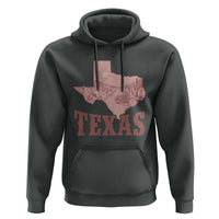 Texas Route Highway 66 Biker Hoodie Vintage Biker Road Trip