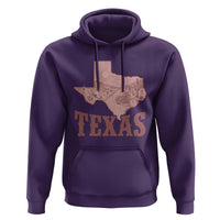 Texas Route Highway 66 Biker Hoodie Vintage Biker Road Trip