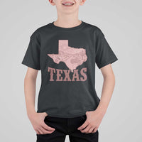 Texas Route Highway 66 Biker T Shirt For Kid Vintage Biker Road Trip