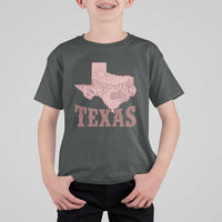 Texas Route Highway 66 Biker T Shirt For Kid Vintage Biker Road Trip