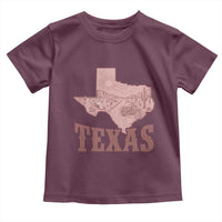 Texas Route Highway 66 Biker Toddler T Shirt Vintage Biker Road Trip
